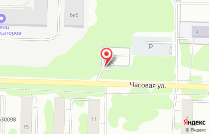 Шиномонтажная мастерская в Советском районе на карте