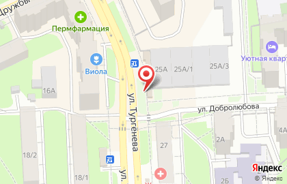 Магазин и киоск Ильинский хлеб в Мотовилихинском районе на карте