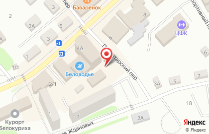 Отдел №33 Управления Федерального казначейства по Алтайскому краю в Пролетарском переулке на карте