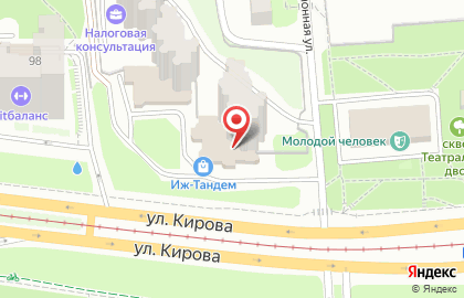 Строй-супермаркет Иж-Тандем на улице Кирова на карте