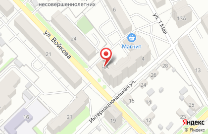Магазин Красное & Белое на улице 1 Мая на карте