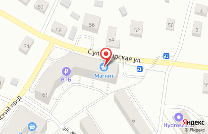Супермаркет Магнит на Сулажгорской улице, 61 на карте