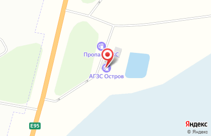АЗС, Островгазсервис на карте