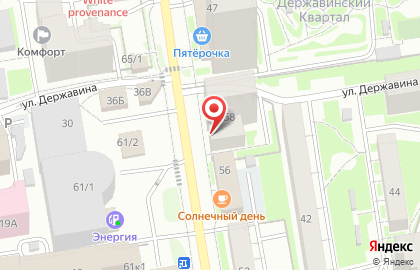 ПРОФИ ЭлектроМаркет на улице Семьи Шамшиных на карте
