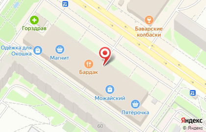 Интернет-магазин Лабиринт.ру на улице Можайского на карте