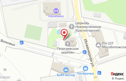 Церковная лавка на Инженерной на карте