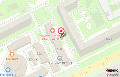 Микрокредитная компания Квик Мани на метро Дунайская на карте