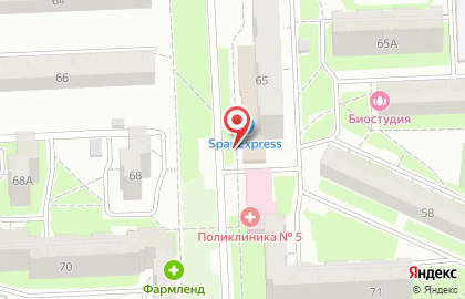 Сеть по продаже печатной продукции Роспечать на улице 3 Интернационала, 65 киоск на карте