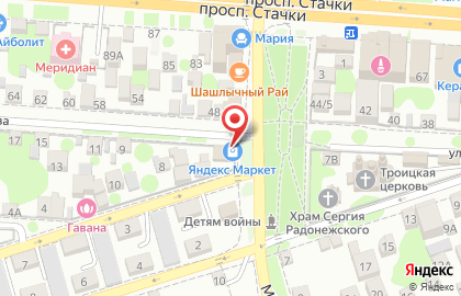 Студия Территория красоты на улице Плеханова на карте