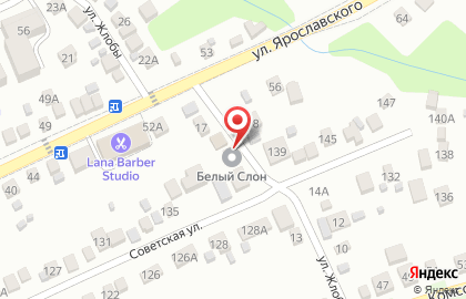 Ресторан доставки Фарфор на улице Жлобы на карте