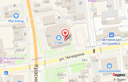 Сервисный центр DNS на улице Чичерина на карте
