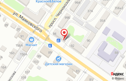 Салон askona на улице Маяковского на карте