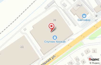 Магазин морепродуктов на Магистралиной улице на карте
