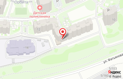 Продуктовый магазин Железнодорожный на карте
