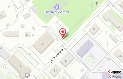 Автостоянка в Новосибирске на карте