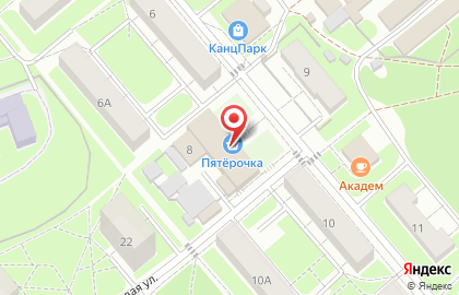 Магазин Хозяюшка в Черноголовке на карте