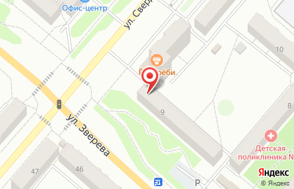 Магазин Шанс в Красноярске на карте