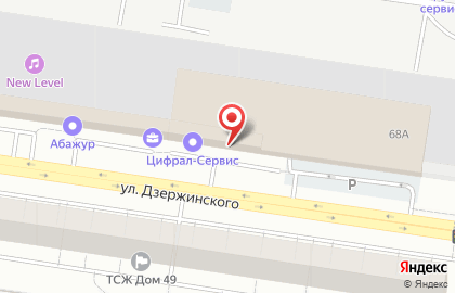 Магазин АвтоГород в Автозаводском районе на карте