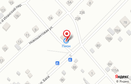 Продуктовый магазин Пион в Кемерово на карте