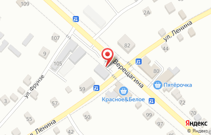 Фирменный магазин Адыгейское пиво на улице Ленина на карте
