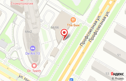 Банкомат Фора-Банк на Профсоюзной улице на карте
