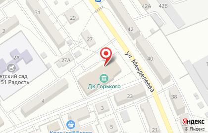 Городской дворец культуры им. Горького на карте