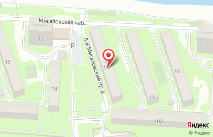 Фирма грузовых перевозок на карте
