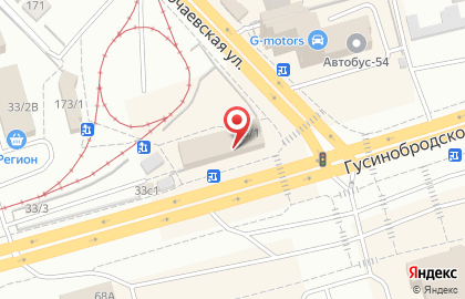 Новосибирский филиал Банкомат на Гусинобродском шоссе на карте