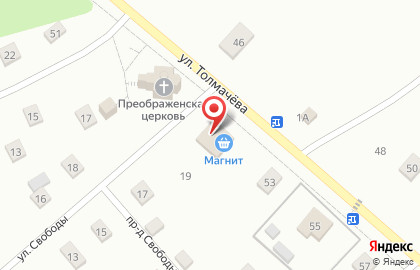 Супермаркет Магнит в Санкт-Петербурге на карте