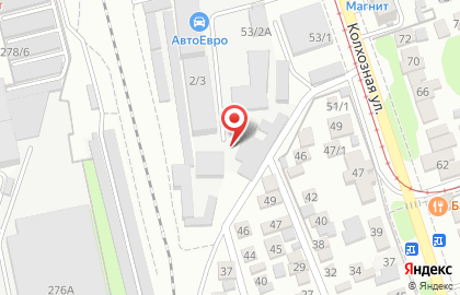 Торгово-производственная компания ПолотнОПТ на Колхозной улице на карте