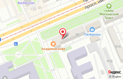 Билетная касса в Кировском районе на карте