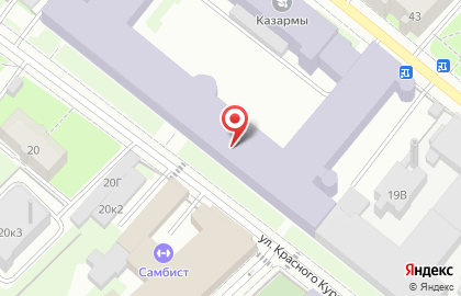 РадиоНет на улице Красного Курсанта на карте
