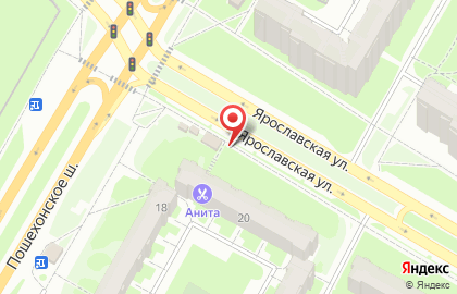 Продуктовый магазин в Вологде на карте