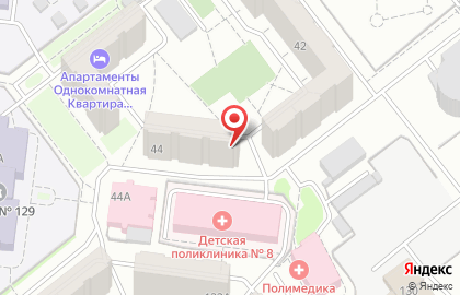 Уральское бюро недвижимости на ​Чичерина, 44 на карте