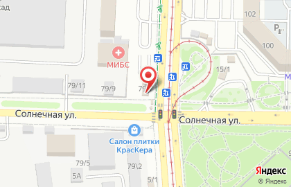 Диспетчерский пункт Краснодарское трамвайно-троллейбусное управление на Московской улице на карте