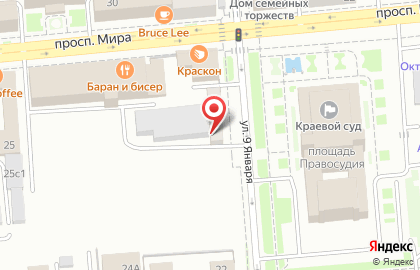 Кондитерско-макаронная фабрика Краскон в Центральном районе на карте