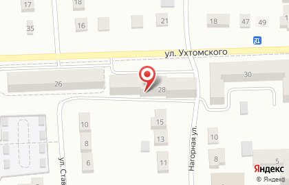 Фонд социального страхования РФ по Республике Мордовия региональное отделение на улице Ухтомского на карте