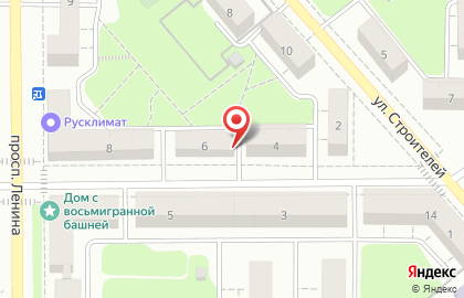 Магазин продовольственных товаров Элинка на Первомайской улице на карте