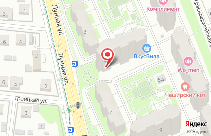 Магазин цветов в Москве на карте