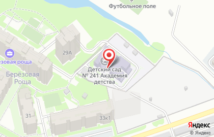 Детский сад комбинированного вида №241 на Молодёжном проспекте на карте
