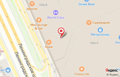 Кофейня фиксированных цен Cofix на Ленинградском шоссе на карте