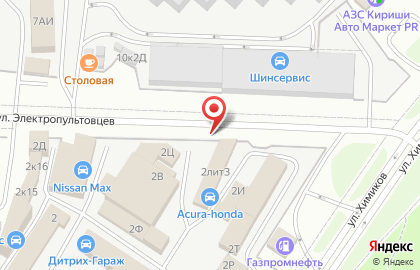 Ниппель на карте