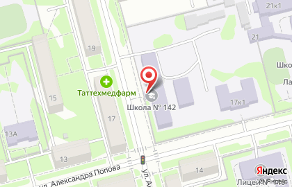 Казанская школа №142 для детей с ограниченными возможностями здоровья на карте