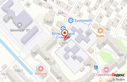 Супермаркет Анжи на карте