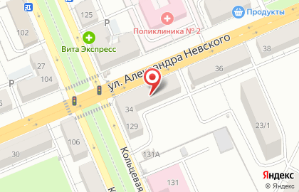 Магазин Колбасная коллекция-Белорусские сыры на улице Александра Невского на карте