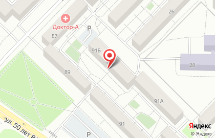 Управление МВД России по г. Тюмень Участковый пункт полиции Ленинского района на улице 50 лет ВЛКСМ на карте