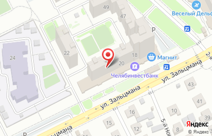 Адвокатский кабинет Шлёмина Д.В. в Тракторозаводском районе на карте