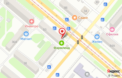 Салон оптики Надежда на проспекте Ленина на карте
