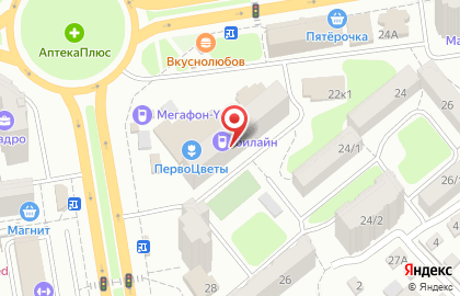 Экспресс-парикмахерская Время ножниц на проспекте Космонавтов на карте