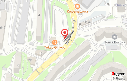 Автостоянка ЕСЕ на карте